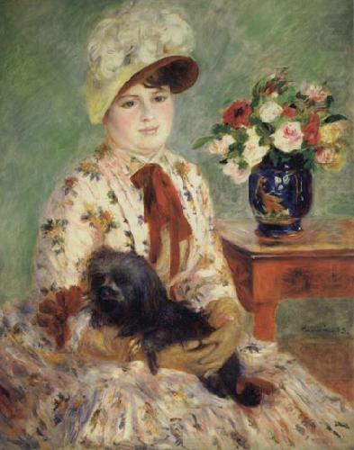 Pierre Renoir Madame Hagen china oil painting image